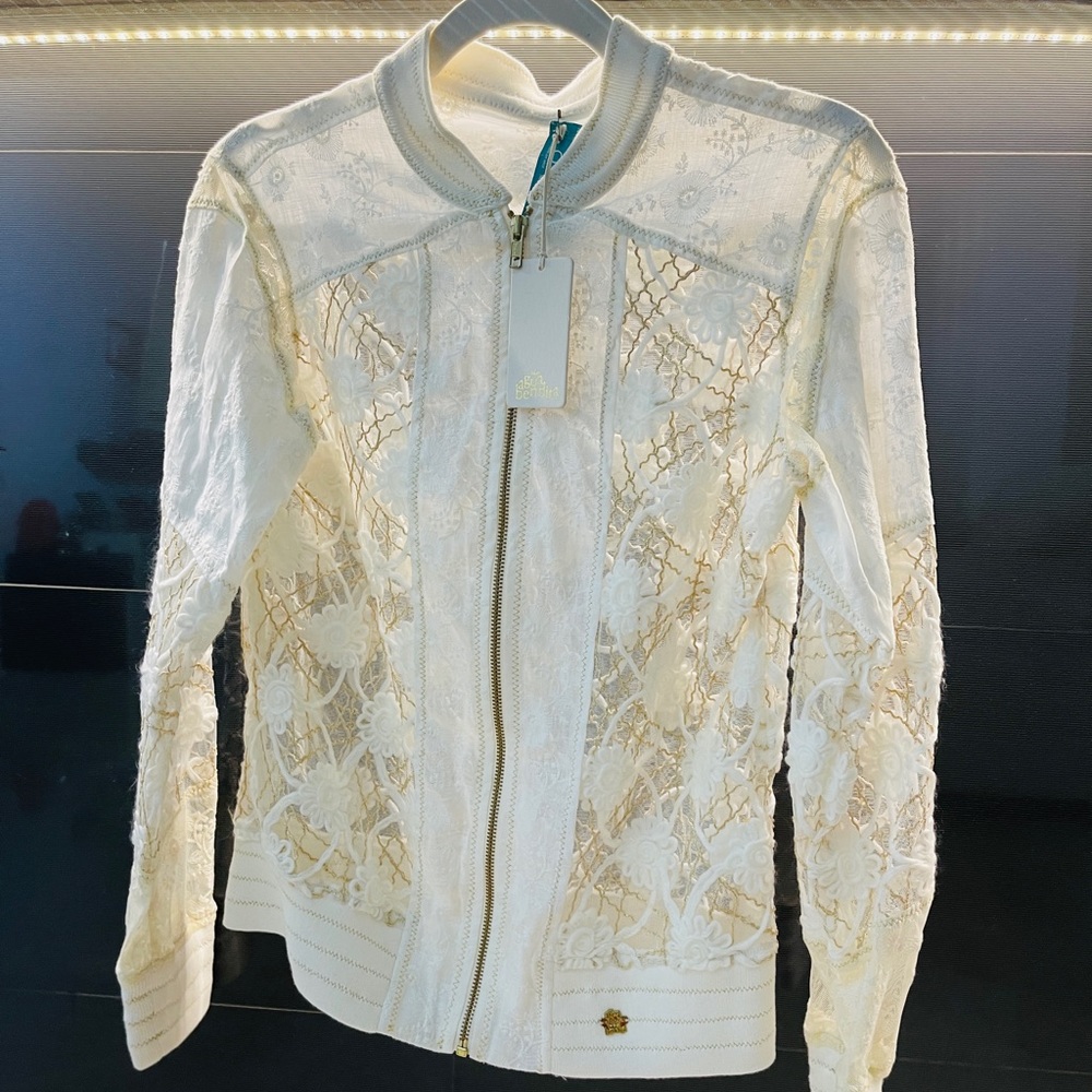Agua Bendita Lace. Naturaleza Jacket